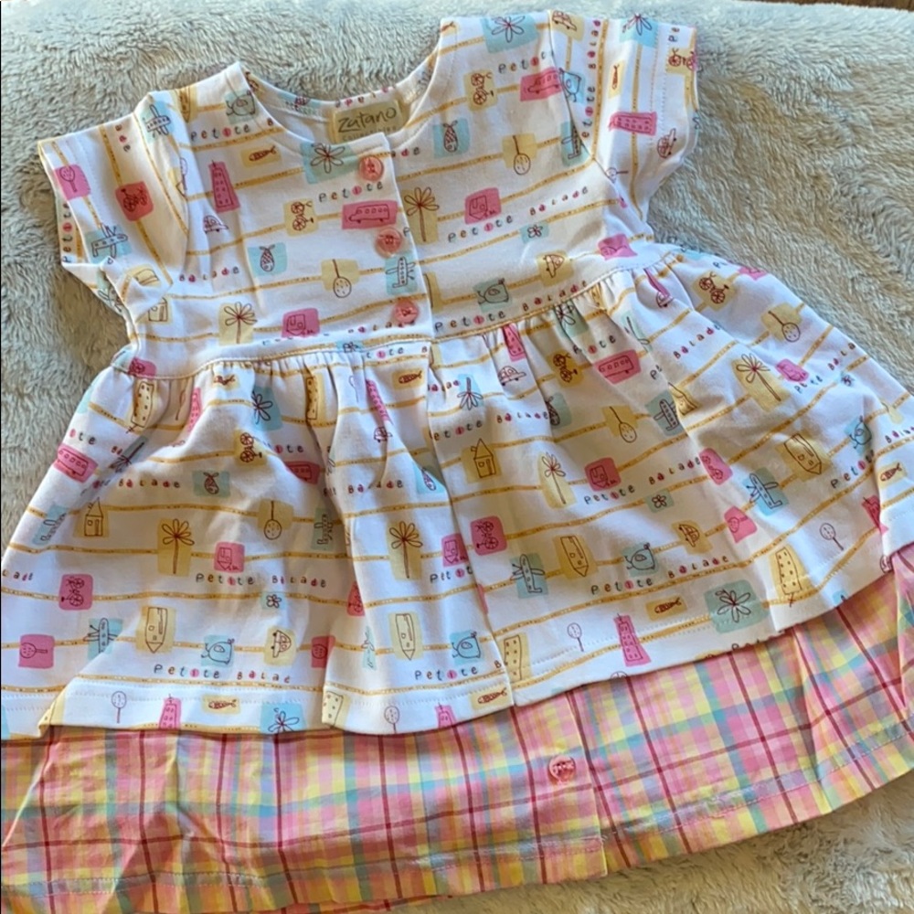 Zutano Apron Dreas